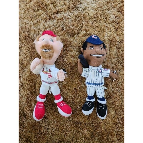 Sammy Sosa & Mark McGwire 1999 11" Plush Collectible Highlight Starz MLB Toys - Picture 7 of 7